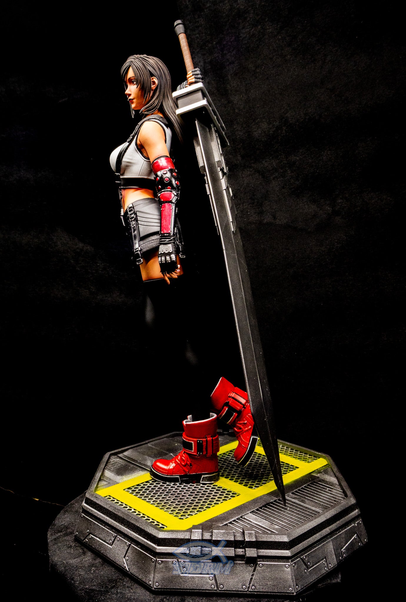 Tifa Lockhart Figure – 3D Printed & Hand Painted | Final Fantasy VII Collectible